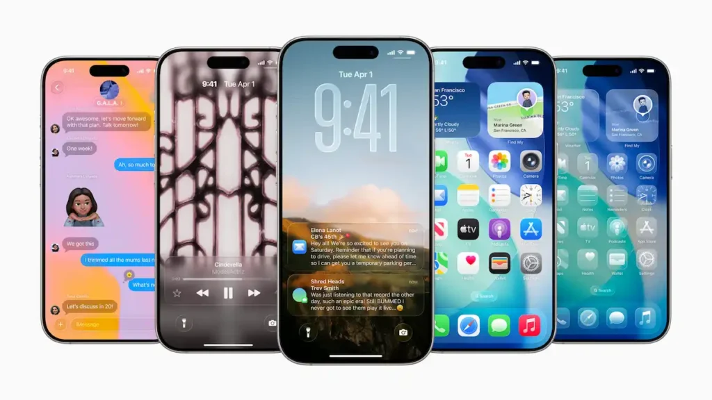 iOS 26 iPhones